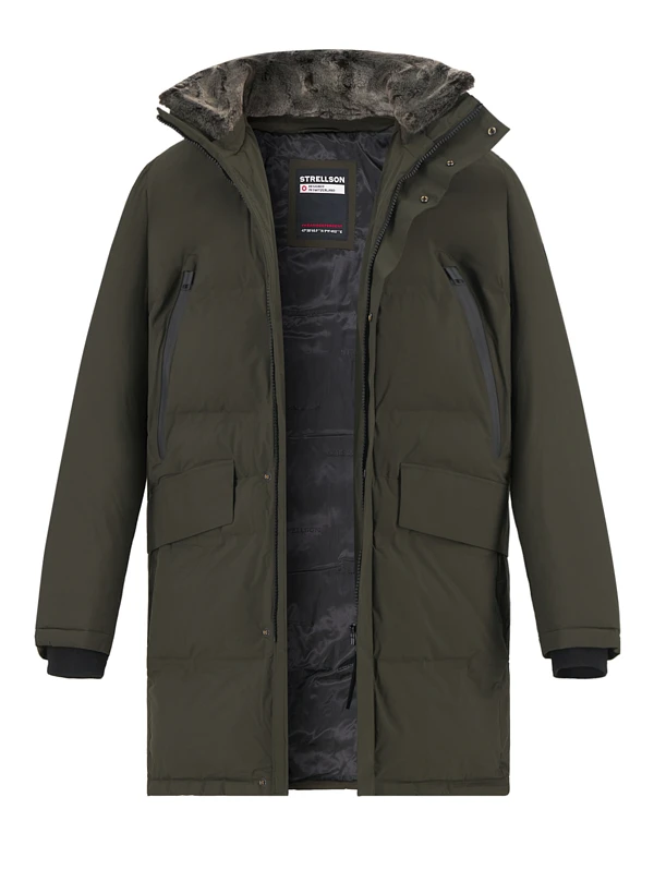 Strellson, FunktionsparkaAmbience, Mikrofaser wattiert, dunkelblau Strellson, FunktionsparkaAmbience, Mikrofaser Wattiert, Dunkelblau -Herrenausstatter Verkaufe 448961 norm