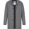 Strellson, Mantel Fynn, Woll-Mix Halbgefüttert, Grau