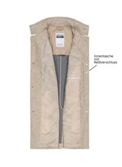Strellson, Mantel Fynn, Woll-Mix Halbgefüttert, Beige -Herrenausstatter Verkaufe 448964 norm3