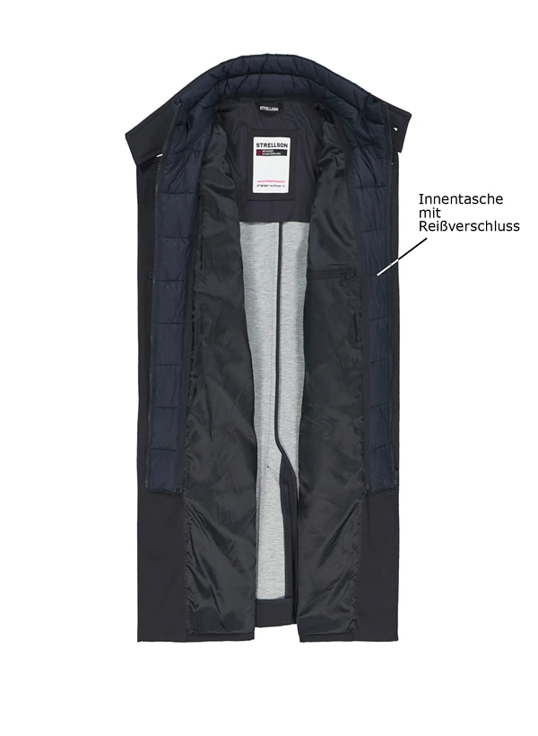 Strellson, Mantel Finlay, Baumwolle, dunkelblau Strellson, Mantel Finlay, Baumwolle, Dunkelblau -Herrenausstatter Verkaufe 448966 norm3