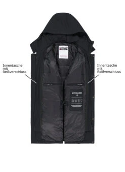 Strellson, Jacke Belluno Flex, Mikrofaser Wasserdicht, Schwarz -Herrenausstatter Verkaufe 448974 norm3