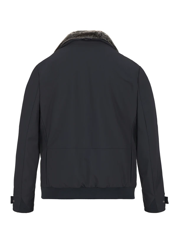 Strellson, Jacke Lucca, Mikrofaser-Stretch wasserdicht, dunkelblau Strellson, Jacke Lucca, Mikrofaser-Stretch Wasserdicht, Dunkelblau -Herrenausstatter Verkaufe 448977 norm2