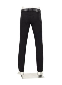 Alberto, Hose Pipe, Regular Fit, Performence-Stretch Wasserabweisend, Schwarz -Herrenausstatter Verkaufe 448982 norm3