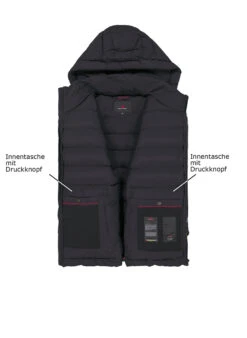 PEUTEREY, Daunenjacke BOGGS, Mikrofaser Wasserabweisend, Schwarz 2 PEUTEREY, Daunenjacke BOGGS, Mikrofaser Wasserabweisend, Schwarz -Herrenausstatter Verkaufe 448987 norm3