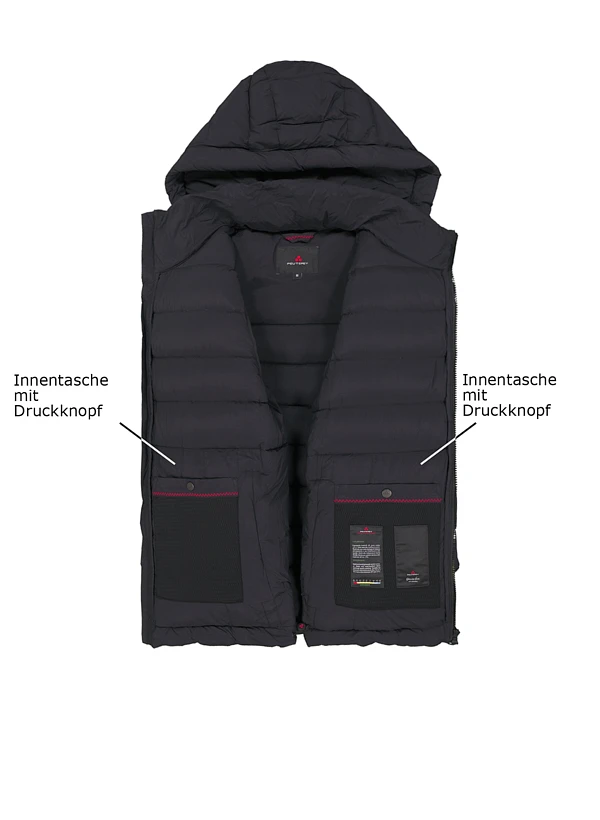 PEUTEREY, Daunenjacke BOGGS, Mikrofaser wasserabweisend, schwarz PEUTEREY, Daunenjacke BOGGS, Mikrofaser Wasserabweisend, Schwarz -Herrenausstatter Verkaufe 448987 norm3