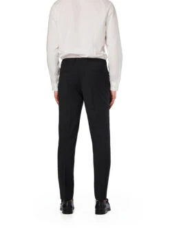 HUGO, Hose Hesten, Extra Slim Fit, Woll-Stretch, Schwarz -Herrenausstatter Verkaufe 449010 norm2