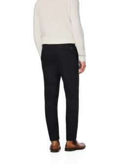 Strellson, Chino Tius, Slim Fit Fit, Baumwolle, Dunkelblau Meliert -Herrenausstatter Verkaufe 449015 norm2