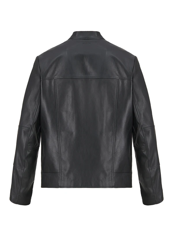 HUGO, Lederjacke, Ziegenleder, schwarz HUGO, Lederjacke, Ziegenleder, Schwarz -Herrenausstatter Verkaufe 449019 norm2
