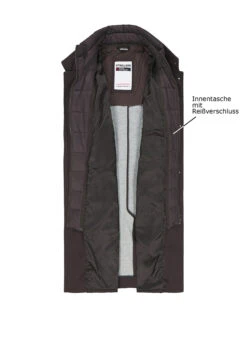 Strellson, Mantel Finlay, Baumwolle, Dunkelbraun 2 Strellson, Mantel Finlay, Baumwolle, Dunkelbraun -Herrenausstatter Verkaufe 449020 norm3