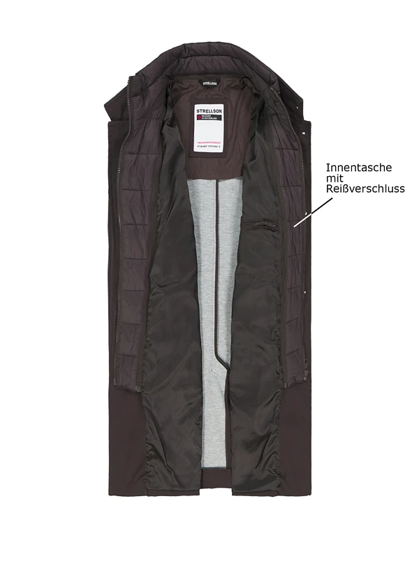 Strellson, Mantel Finlay, Baumwolle, dunkelbraun Strellson, Mantel Finlay, Baumwolle, Dunkelbraun -Herrenausstatter Verkaufe 449020 norm3