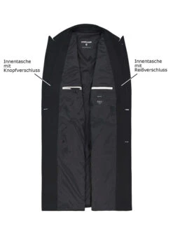 Strellson, Mantel Park Lane, Wolle, Schwarz -Herrenausstatter Verkaufe 449021 norm3