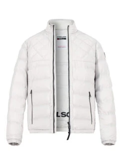 Strellson, Steppjacke Clason, Mikrofaser, Silber