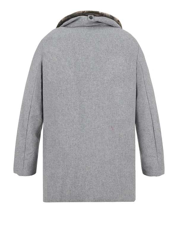 Strellson, Parka Flex, Mikrofaser wasserabweisend, dunkelgrau meliert Strellson, Parka Flex, Mikrofaser Wasserabweisend, Dunkelgrau Meliert -Herrenausstatter Verkaufe 449029 norm2