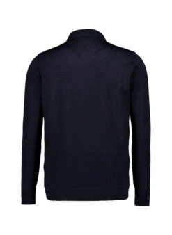 Strellson, Cardigan Marek, Merinowolle Extrafein, Dunkelblau 2 Strellson, Cardigan Marek, Merinowolle Extrafein, Dunkelblau -Herrenausstatter Verkaufe 449054 norm2