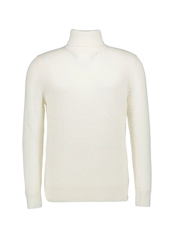 Strellson, Rollkragenpullover Hamilton, Wolle, ecru Strellson, Rollkragenpullover Hamilton, Wolle, Ecru -Herrenausstatter Verkaufe 449059 norm