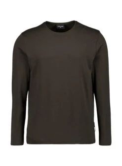 Strellson, Longsleeve Prospect, Baumwolle, Grün