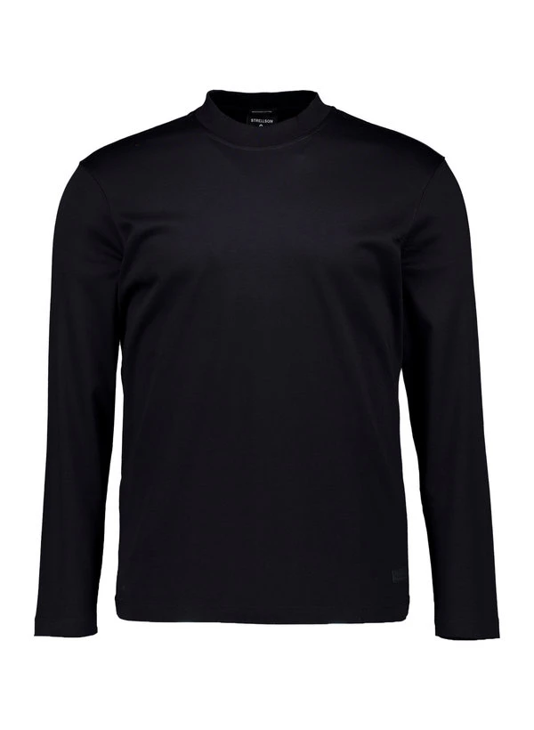 Strellson, Longsleeve Pepe, mercerisierte Baumwolle, schwarz Strellson, Longsleeve Pepe, Mercerisierte Baumwolle, Schwarz -Herrenausstatter Verkaufe 449073 norm