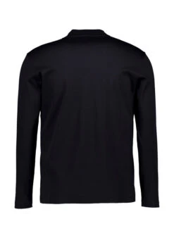 Strellson, Longsleeve Pepe, Mercerisierte Baumwolle, Schwarz 2 Strellson, Longsleeve Pepe, Mercerisierte Baumwolle, Schwarz -Herrenausstatter Verkaufe 449073 norm2