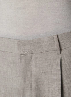 Strellson, Hose Luis, Slim Fit, Woll-Stretch, Hellbeige Meliert -Herrenausstatter Verkaufe 449106 norm3