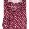 FIL NOIR, Hemd Treviso, Shaped Fit, Baumwolle, Bordeaux Floral