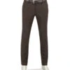 Alberto, Hose Rob, Slim Fit, Jersey, Grau Gemustert