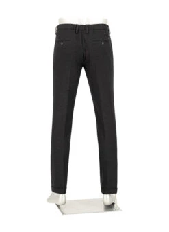 Alberto, Hose Barista, Tapered Fit, Flanell, Anthrazit -Herrenausstatter Verkaufe 449199 norm3