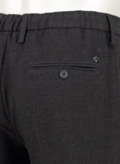 Alberto, Hose Barista, Tapered Fit, Flanell, Anthrazit -Herrenausstatter Verkaufe 449199 norm6