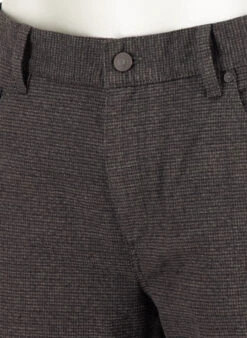 Alberto, Hose Stone, Modern Fit, Baumwoll-Stretch, Anthra-schoko 4 Alberto, Hose Stone, Modern Fit, Baumwoll-Stretch, Anthra-schoko -Herrenausstatter Verkaufe 449200 norm4