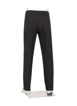 Alberto, Hose Luis, Wide Fit, Flanell, Anthrazit 2 Alberto, Hose Luis, Wide Fit, Flanell, Anthrazit -Herrenausstatter Verkaufe 449201 norm3