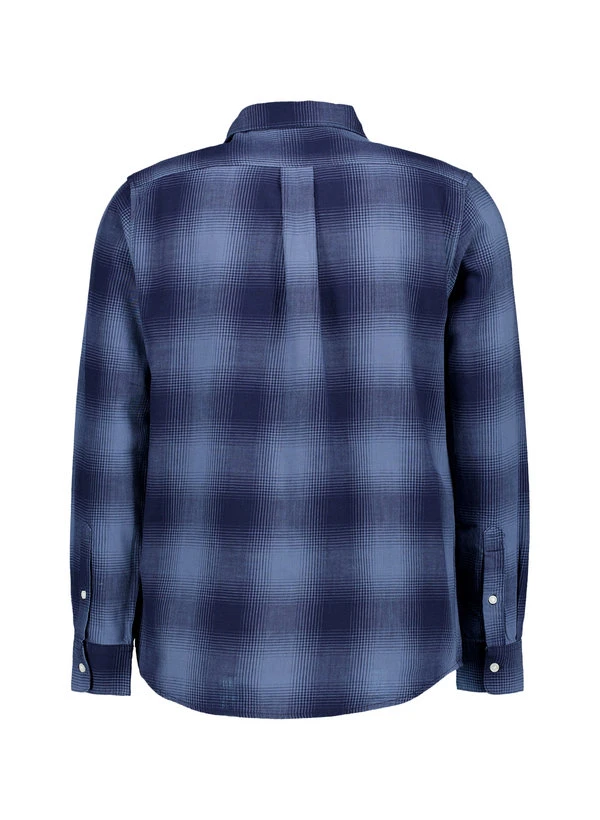 Wrangler, Hemd, Regular Fit, Bauwolle, dark-indigo kariert Wrangler, Hemd, Regular Fit, Bauwolle, Dark-indigo Kariert -Herrenausstatter Verkaufe 449223 norm2