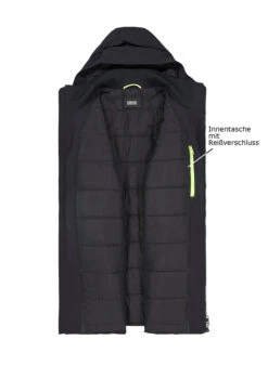 CINQUE, Parka Cisurvivor, Mikrofaser Wattiert, Nachtblau -Herrenausstatter Verkaufe 449224 norm3