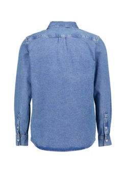 Wrangler, Jeanshemd, Regular Fit, Baumwolle, Indigo 2 Wrangler, Jeanshemd, Regular Fit, Baumwolle, Indigo -Herrenausstatter Verkaufe 449226 norm2