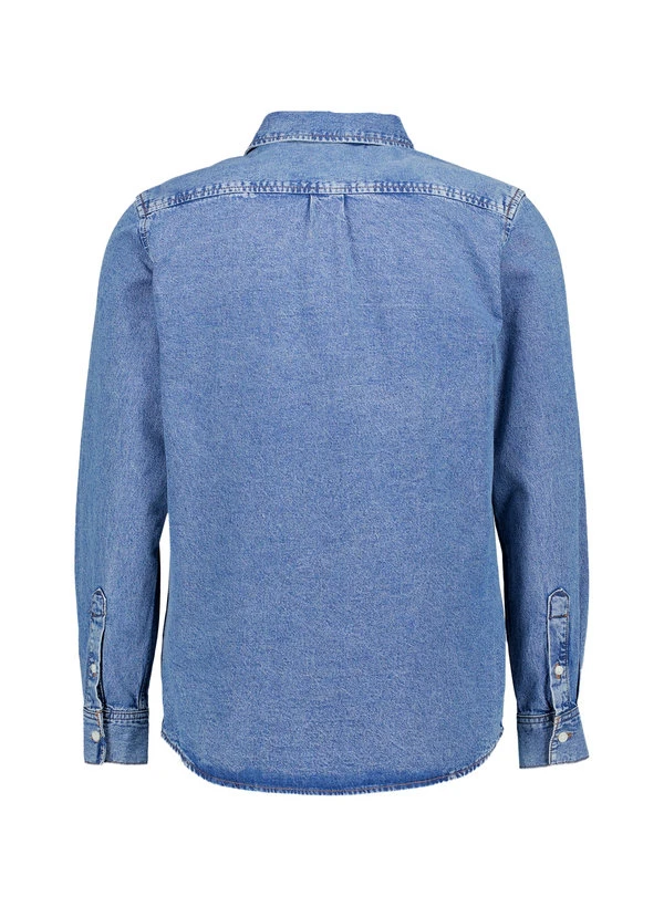 Wrangler, Jeanshemd, Regular Fit, Baumwolle, indigo Wrangler, Jeanshemd, Regular Fit, Baumwolle, Indigo -Herrenausstatter Verkaufe 449226 norm2