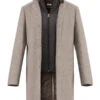 CINQUE, Mantel, Wolle, Hellbarun