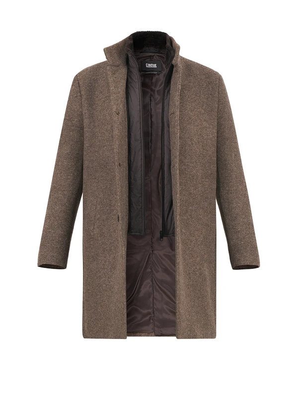 CINQUE, Mantel Ciburton, Wolle, dunkelbraun CINQUE, Mantel Ciburton, Wolle, Dunkelbraun -Herrenausstatter Verkaufe 449233 norm