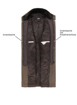 CINQUE, Mantel Ciburton, Wolle, Dunkelbraun 2 CINQUE, Mantel Ciburton, Wolle, Dunkelbraun -Herrenausstatter Verkaufe 449233 norm3