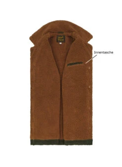 Wrangler, Jacke Wrange, Cord-Teddyfell, Grün -Herrenausstatter Verkaufe 449253 norm3