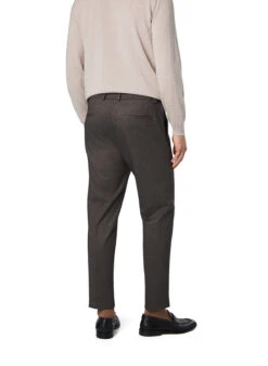 CINQUE, Hose Cisando, Mikrofaser-Stretch, Braungrün Meliert -Herrenausstatter Verkaufe 449260 norm2