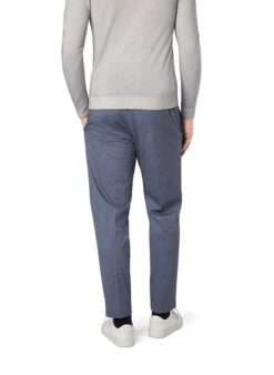 CINQUE, Hose Cisando, Mikrofaser-Stretch, Dunkelblau Meliert -Herrenausstatter Verkaufe 449261 norm2