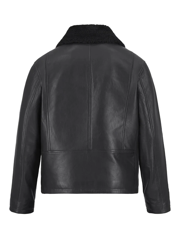 Strellson, Lederjacke Monty, Lammnappa Echtfell, schwarz Strellson, Lederjacke Monty, Lammnappa Echtfell, Schwarz -Herrenausstatter Verkaufe 449275 norm2