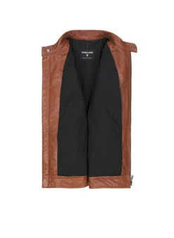 Strellson, Lederjacke Piers, Lammnappa, Caramel 2 Strellson, Lederjacke Piers, Lammnappa, Caramel -Herrenausstatter Verkaufe 449278 norm3