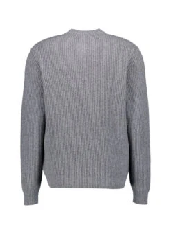 Seidensticker, Pullover, Wolle, Grau Meliert -Herrenausstatter Verkaufe 449283 norm2