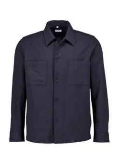 Seidensticker, Overshirt, Wolle, Navy