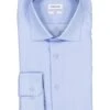 Seidensticker, Hemd, Slim Fit, Baumwolle, Blickdicht, Hellblau
