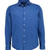 Seidensticker, Hemd, Regular Fit, Baumwolle, Jeansdunkelblau