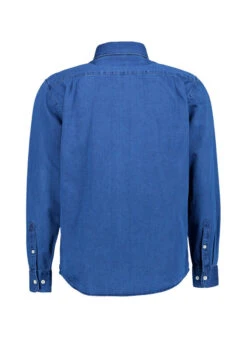 Seidensticker, Hemd, Regular Fit, Baumwolle, Jeansdunkelblau 2 Seidensticker, Hemd, Regular Fit, Baumwolle, Jeansdunkelblau -Herrenausstatter Verkaufe 449322 norm2