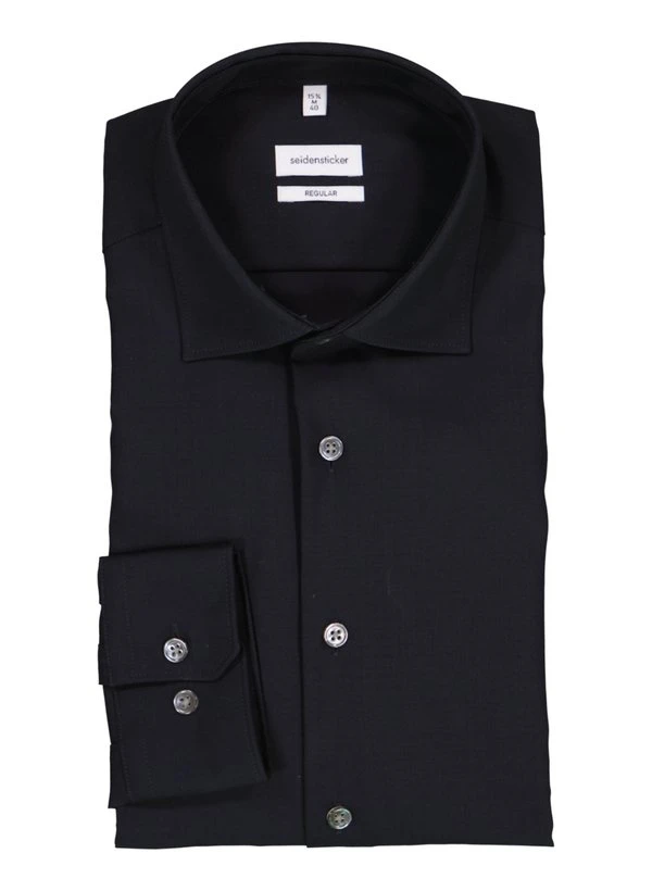 Seidensticker, Hemd, Regular Fit, Wolle, navy Seidensticker, Hemd, Regular Fit, Wolle, Navy -Herrenausstatter Verkaufe 449323 norm