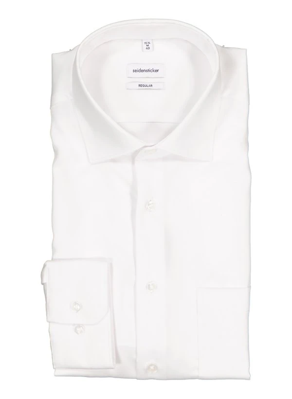Seidensticker, Hemd, Regular Fit, Baumwolle, Extra langer Arm, weiß Seidensticker, Hemd, Regular Fit, Baumwolle, Extra Langer Arm, Weiß -Herrenausstatter Verkaufe 449334 norm