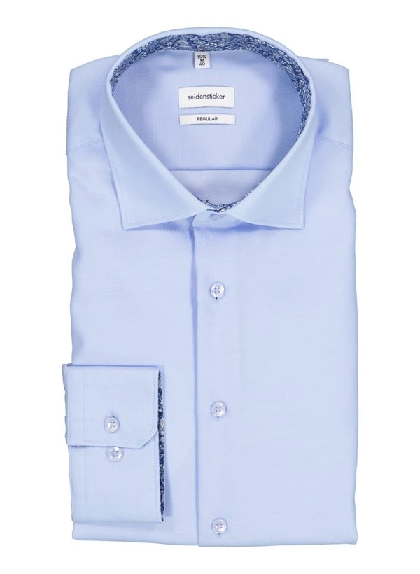 Seidensticker, Hemd, Regular Fit, Baumwolle, blickdicht, hellblau Seidensticker, Hemd, Regular Fit, Baumwolle, Blickdicht, Hellblau -Herrenausstatter Verkaufe 449350 norm