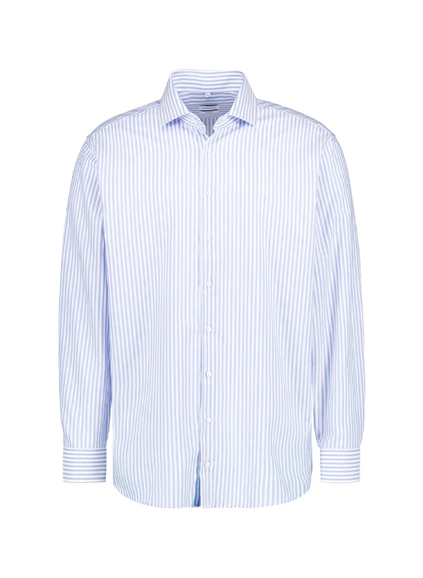 Seidensticker, Hemd, Comfort Fit, Baumwolle, blau-weiß gestreift Seidensticker, Hemd, Comfort Fit, Baumwolle, Blau-weiß Gestreift -Herrenausstatter Verkaufe 449360 norm